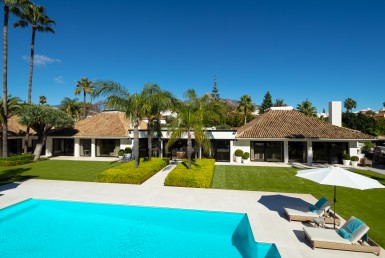 villa sultan, nueva andalucia, golf, sea, frontline golf, luxury, brand new, new development, marbella, costa del sol, sale, garden, security, beach, sun