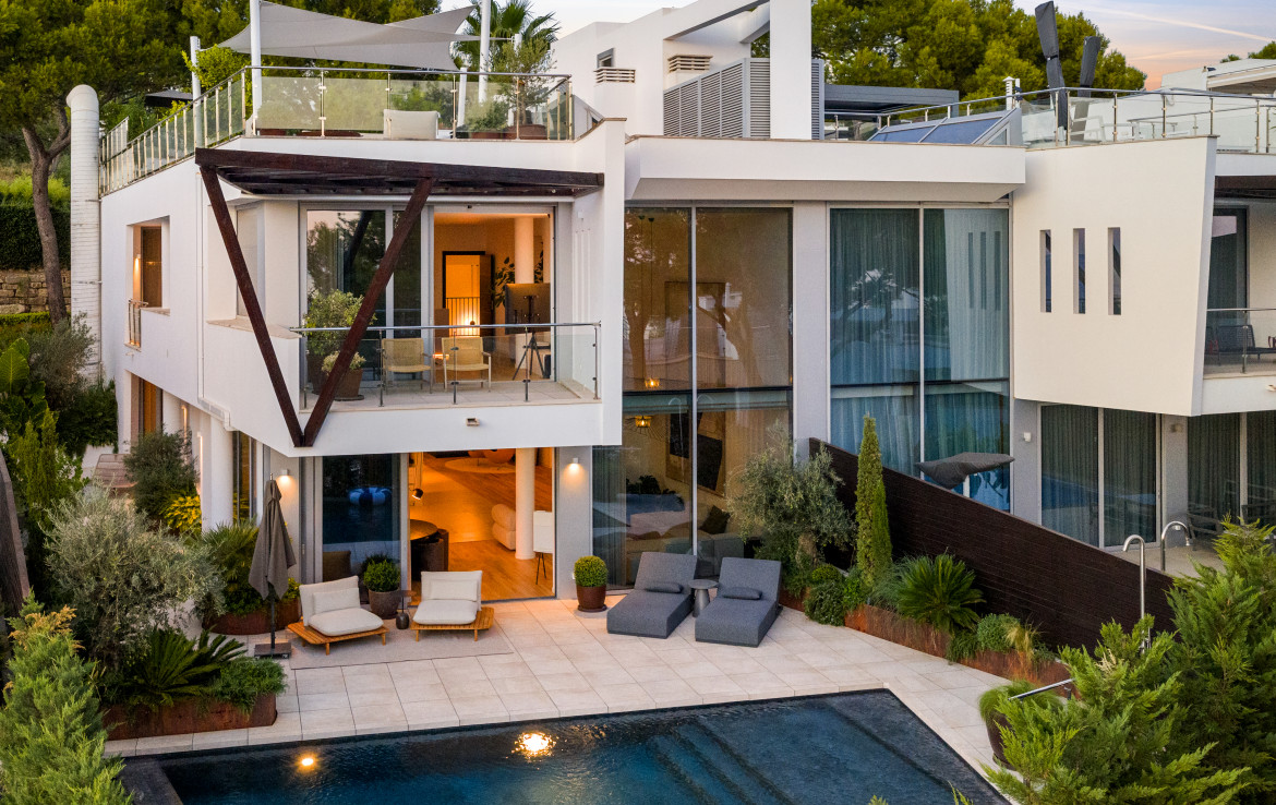 Meisho Hills, wine cellar, panoramic views, sea views, sauna, Turkish bath, solarium